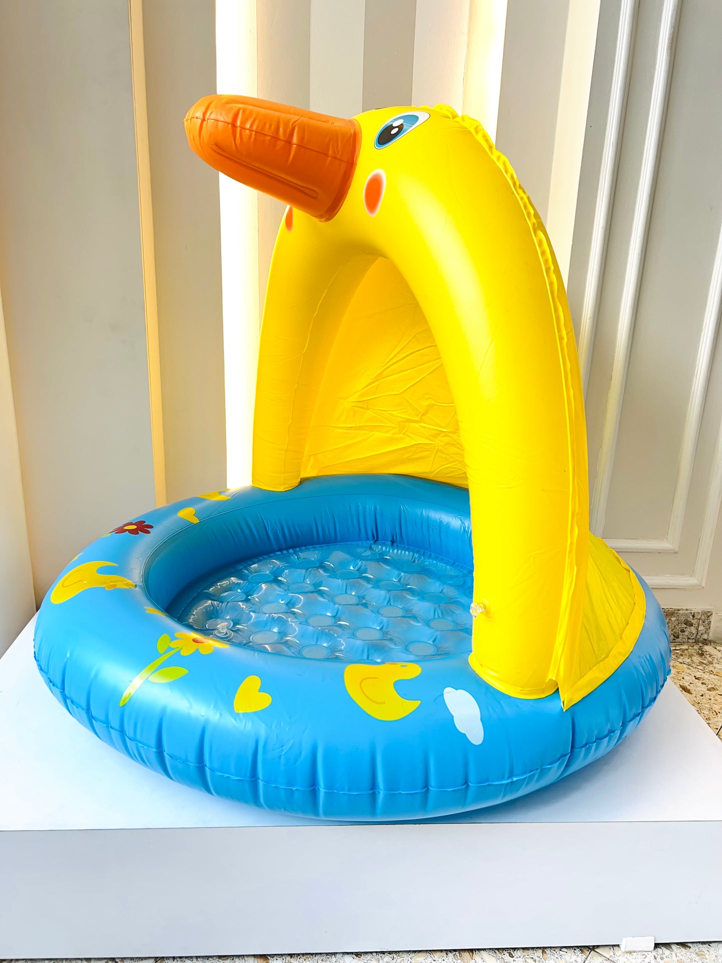 PISCINA INFLABLE DE PATO PARA BEBÉS