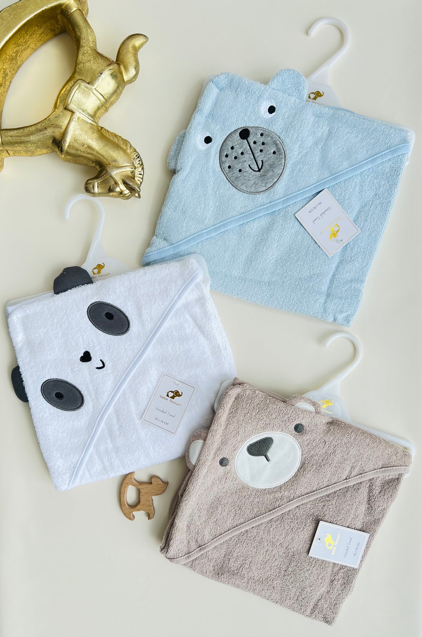 TOALLA CON CAPUCHA ANIMALES