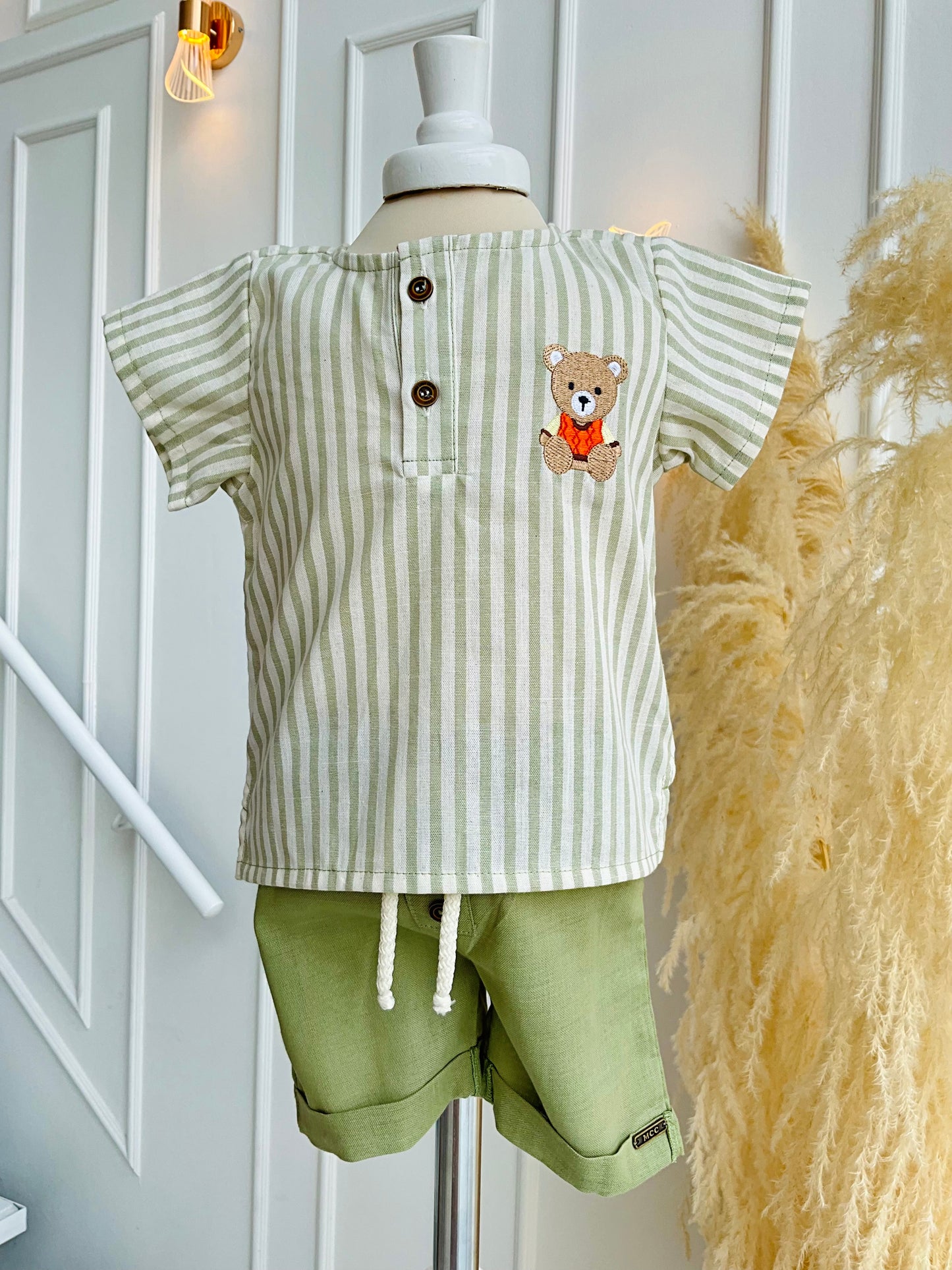 Conjunto safari rayitas