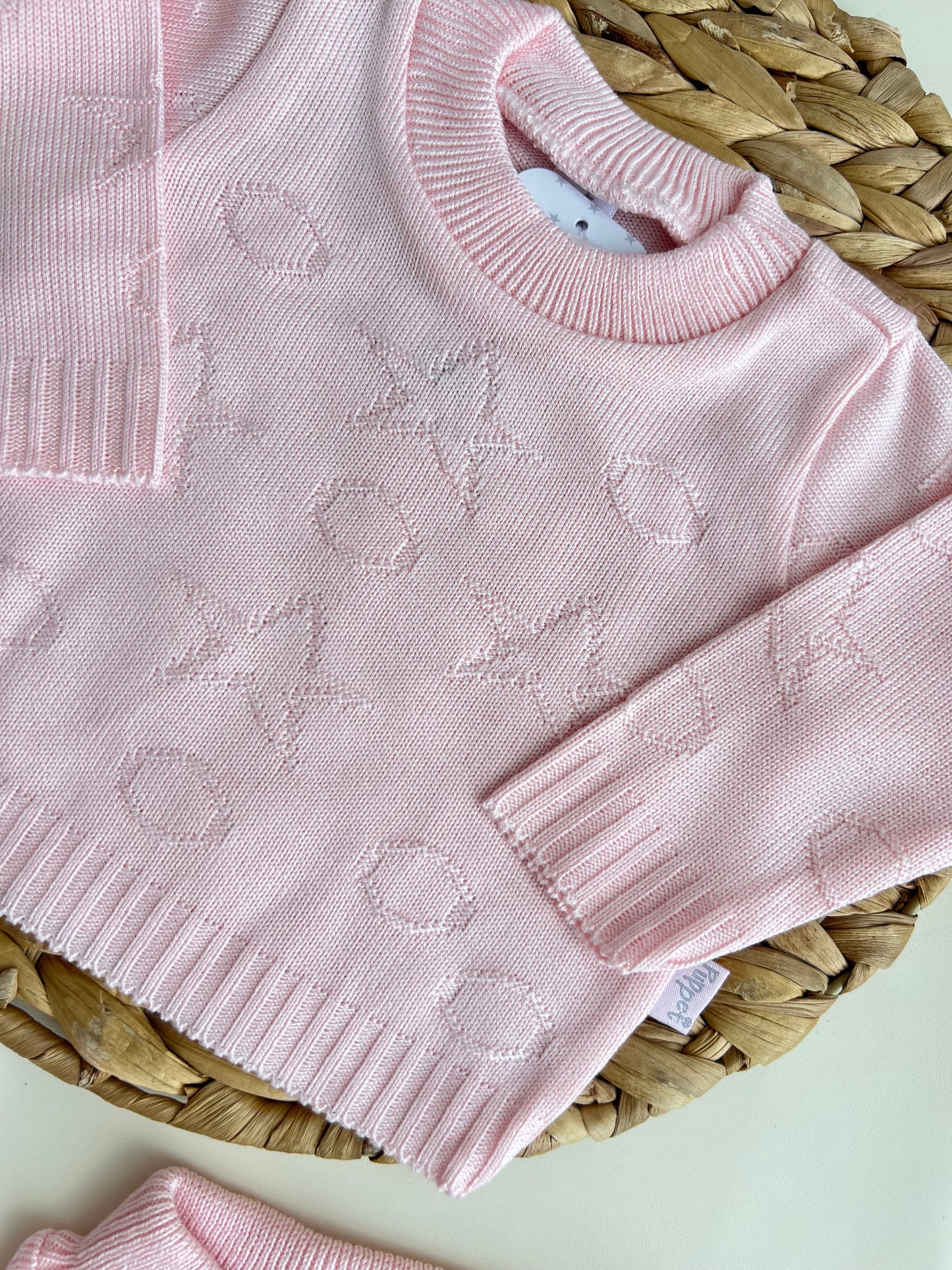 SET TEJIDO REF. ESTRELLAS PUPPET CON COBIJA BEIGE