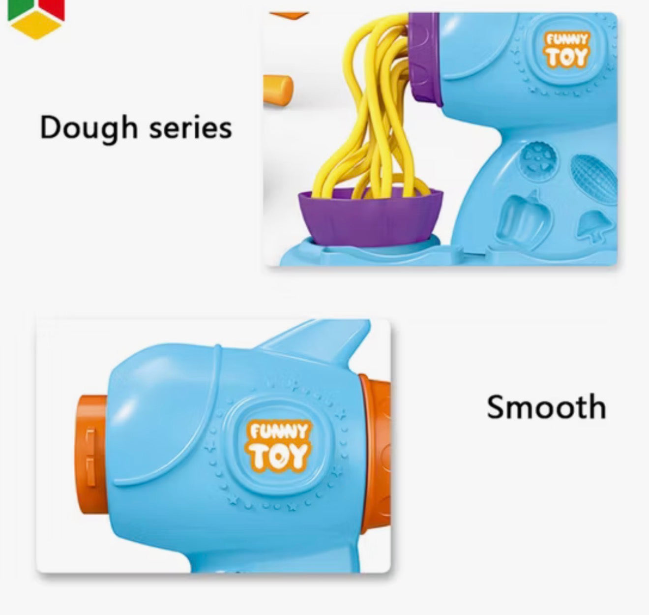 Set Creativo de Plastilina con Máquina de Pasta y Accesorios