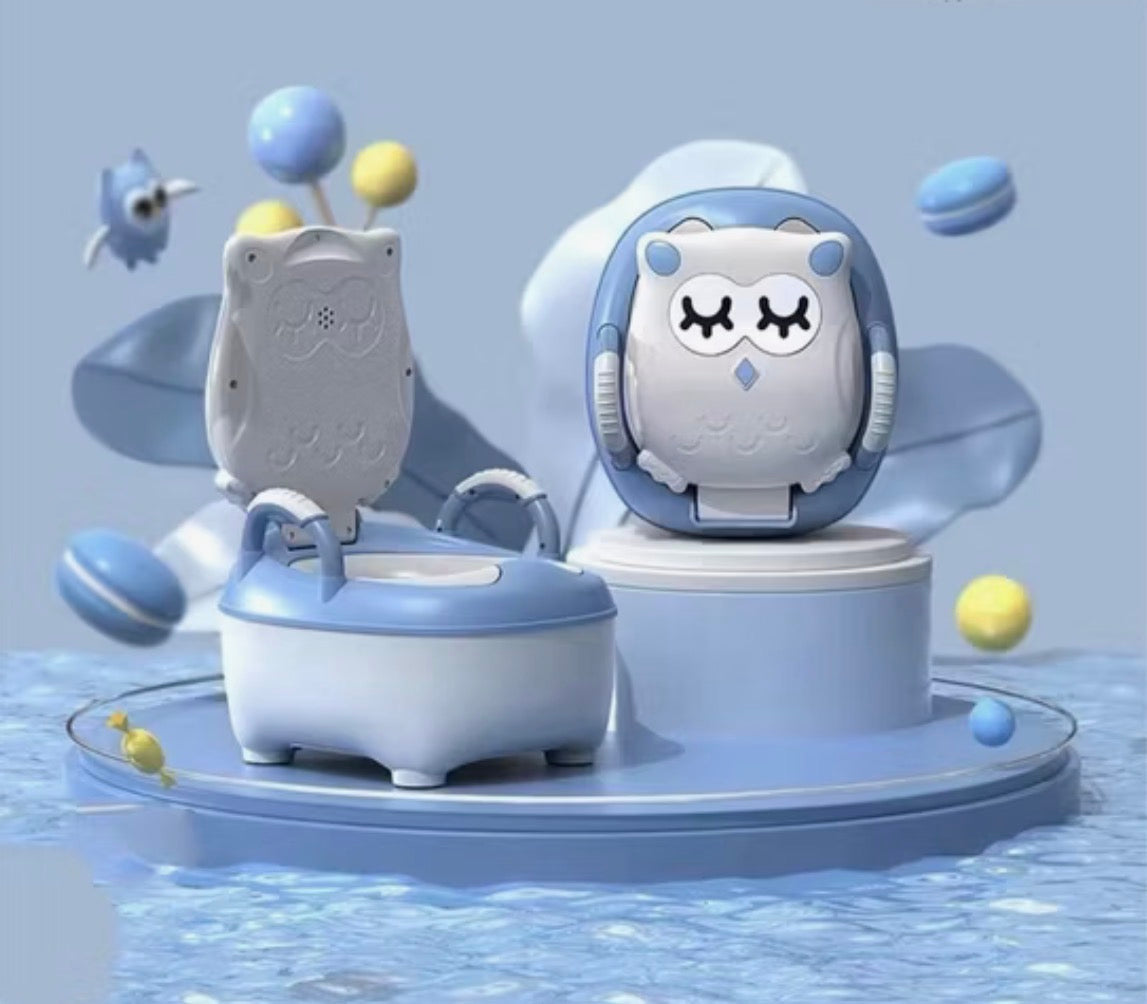 Vasenilla Infantil con Diseño de Búho – Entrenamiento para ir al baño