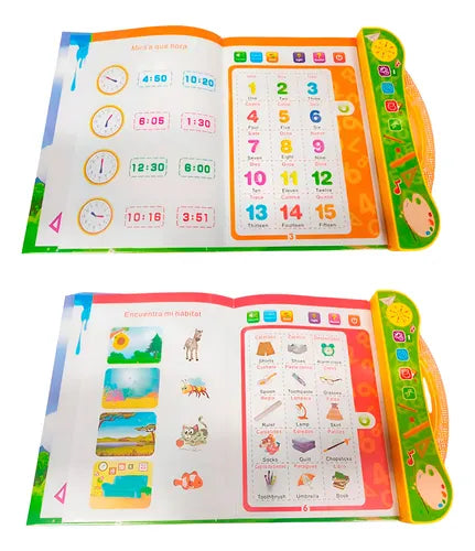 Libro de Estudio Interactivo Bilingüe – Español e Inglés