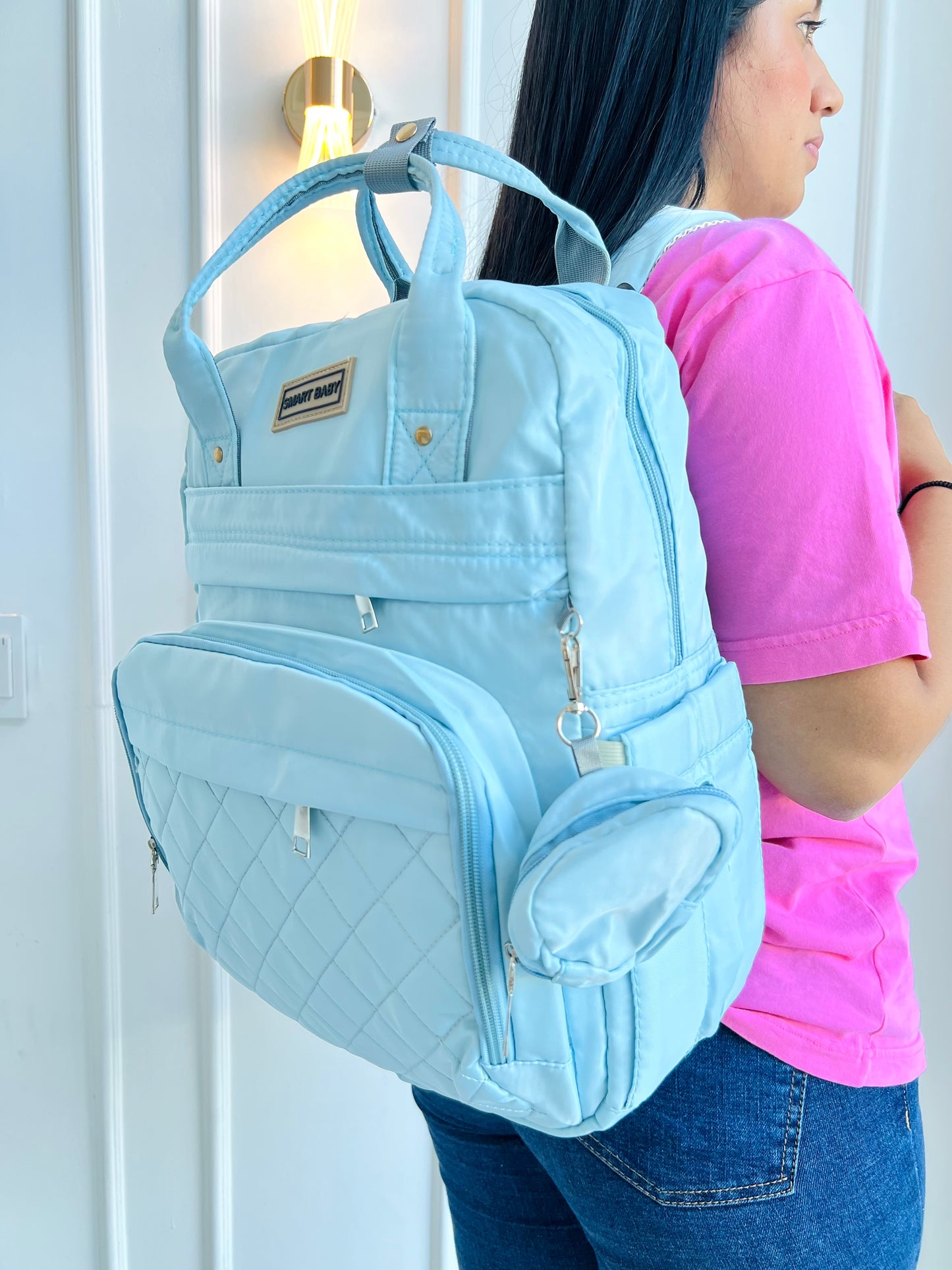 PAÑALERA MOCHILA SMART BABY