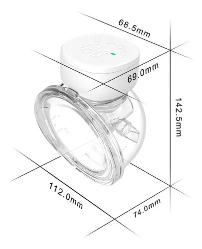 Extractor de leche materna manos libres – Eléctrico y portátil