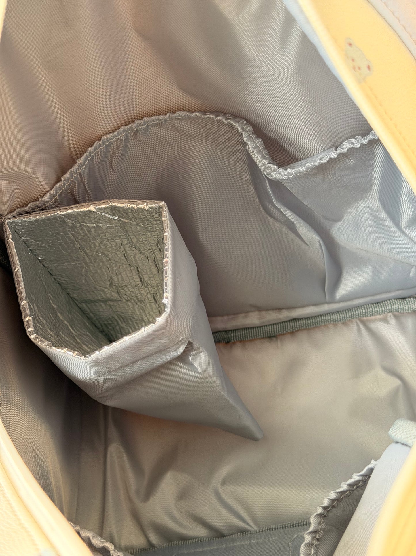 PAÑALERA DE LUJO TEDDY EN CUERO VEGANO