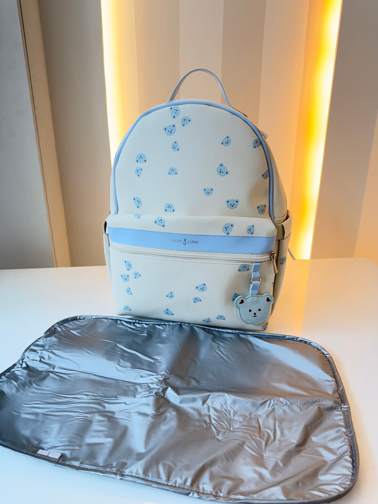 PAÑALERA DE LUJO TEDDY EN CUERO VEGANO (Copia)