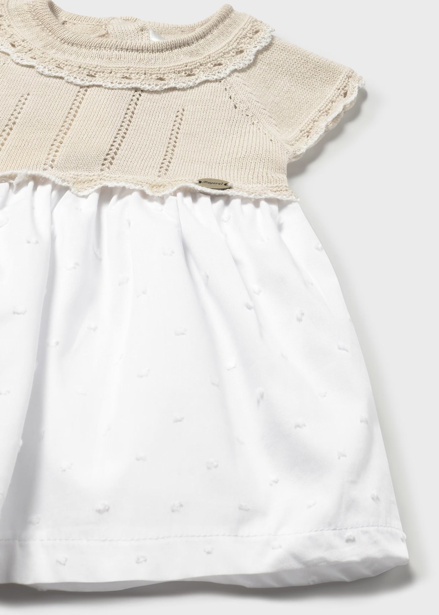 VESTIDO COMBINADO TRICOT MAYORAL