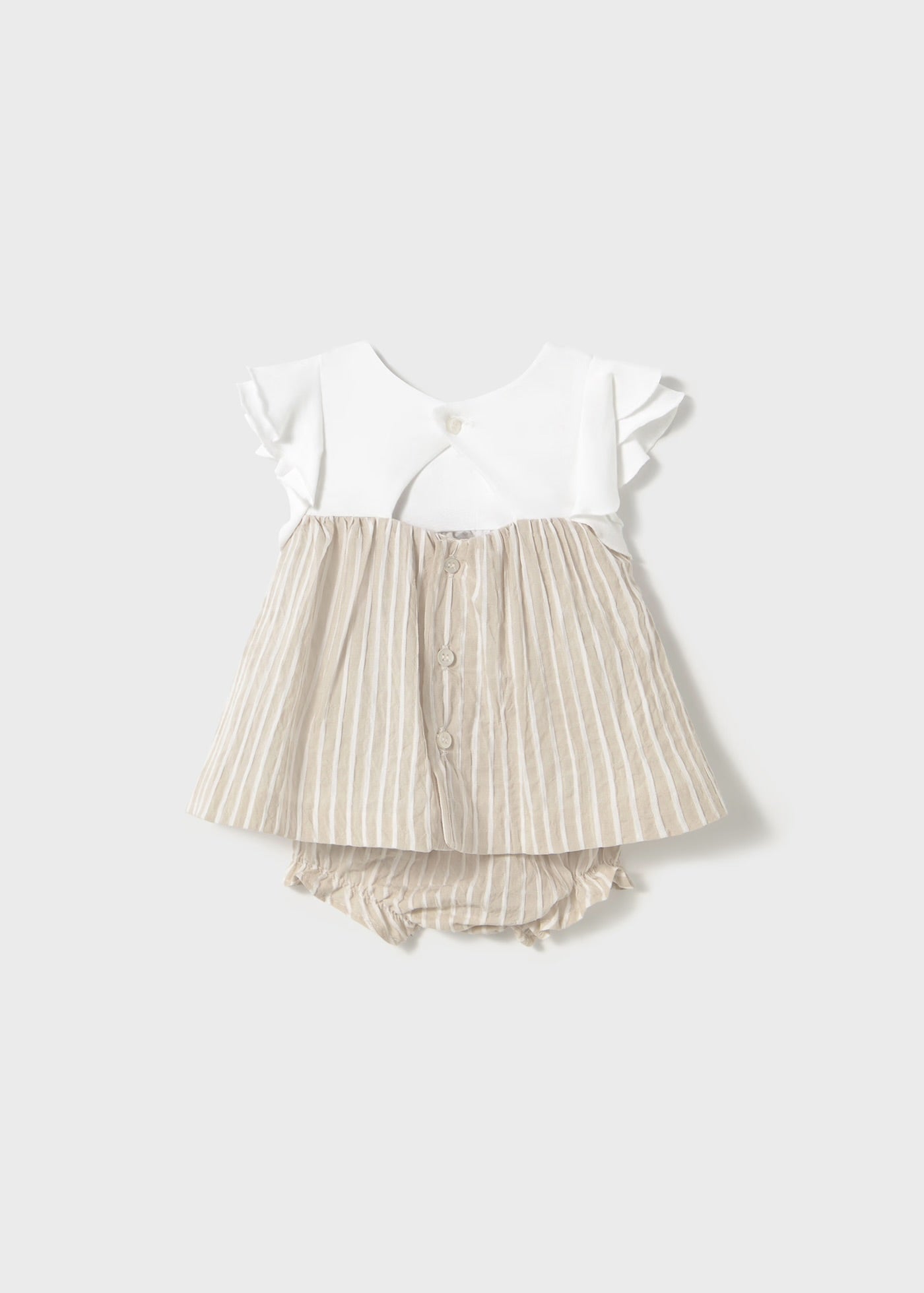 VESTIDO CON CUBREPAÑAL MAYORAL