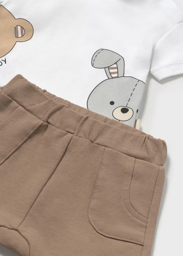 CONJUNTO PANTALÓN CORTO Y CAMISETA MAYORAL