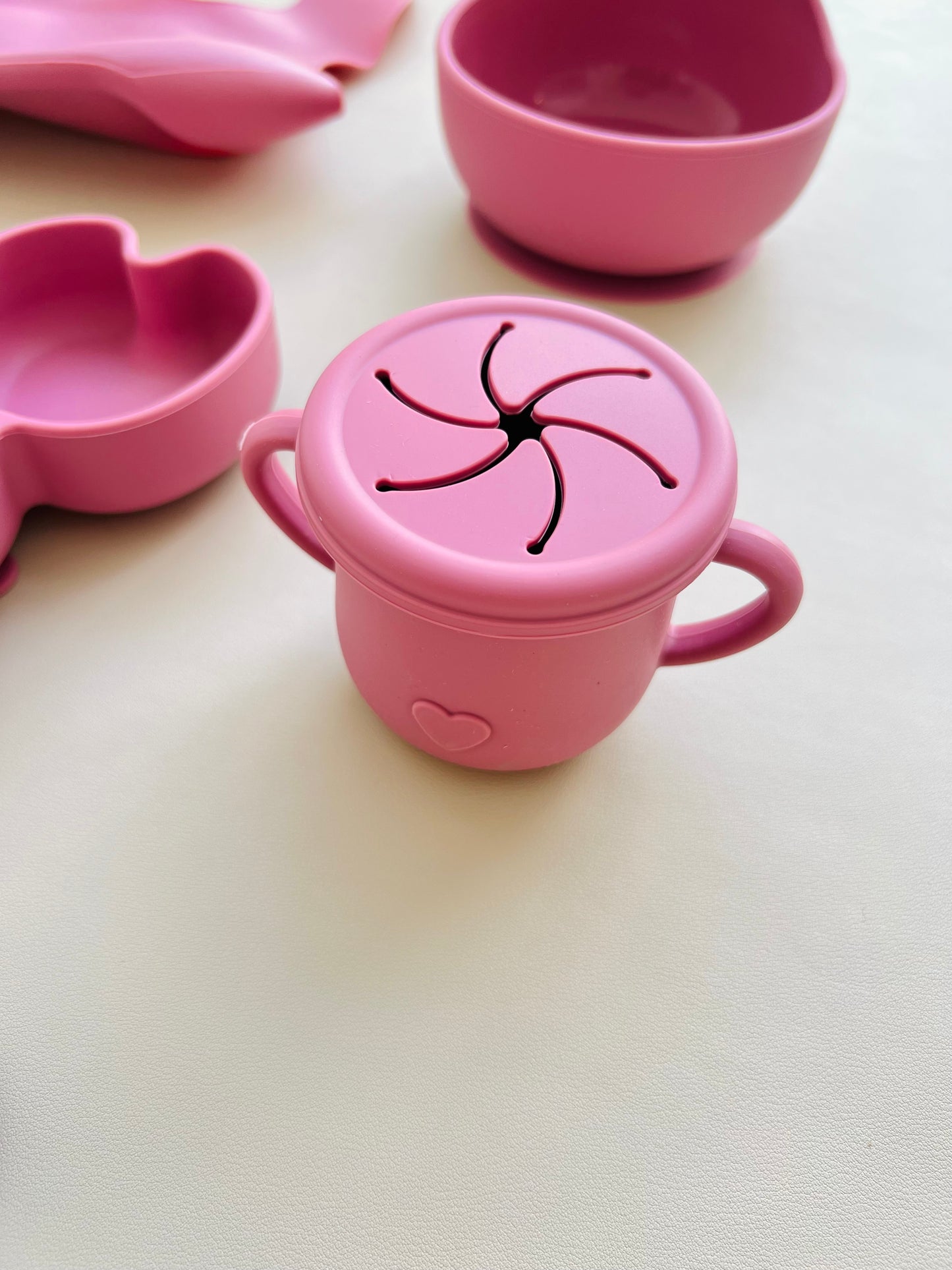 SET DE ALIMENTACIΓN COMPLEMENTARIA CANGREJO ROSA MALVA