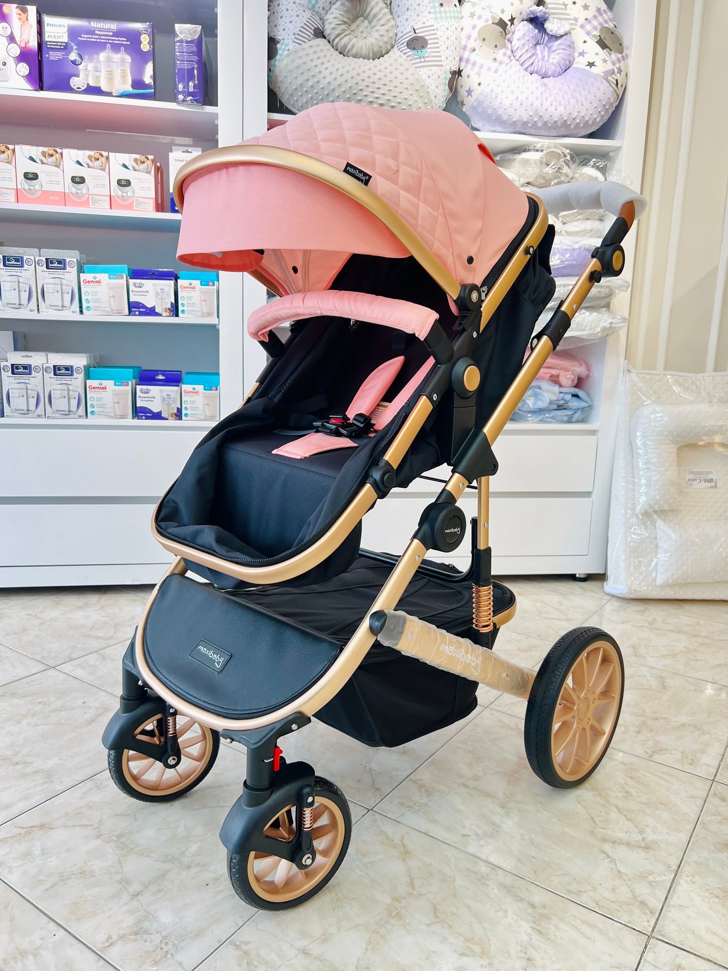 Coche Moises Gold Maxybaby