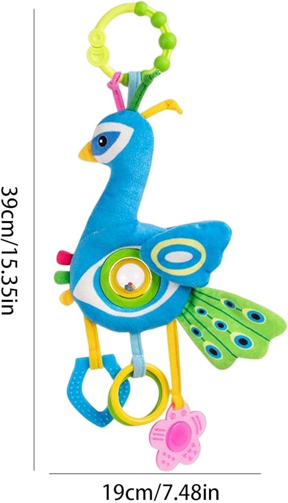 Juguete Colgante Sensorial Aves para Bebé