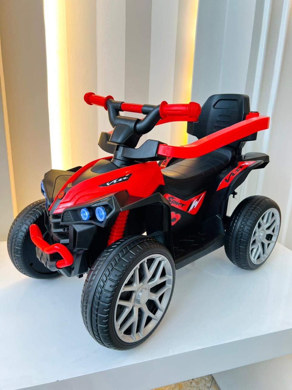 CUATRIMOTO ELÉCTRICA INFANTIL CON CONTROL REMOTO