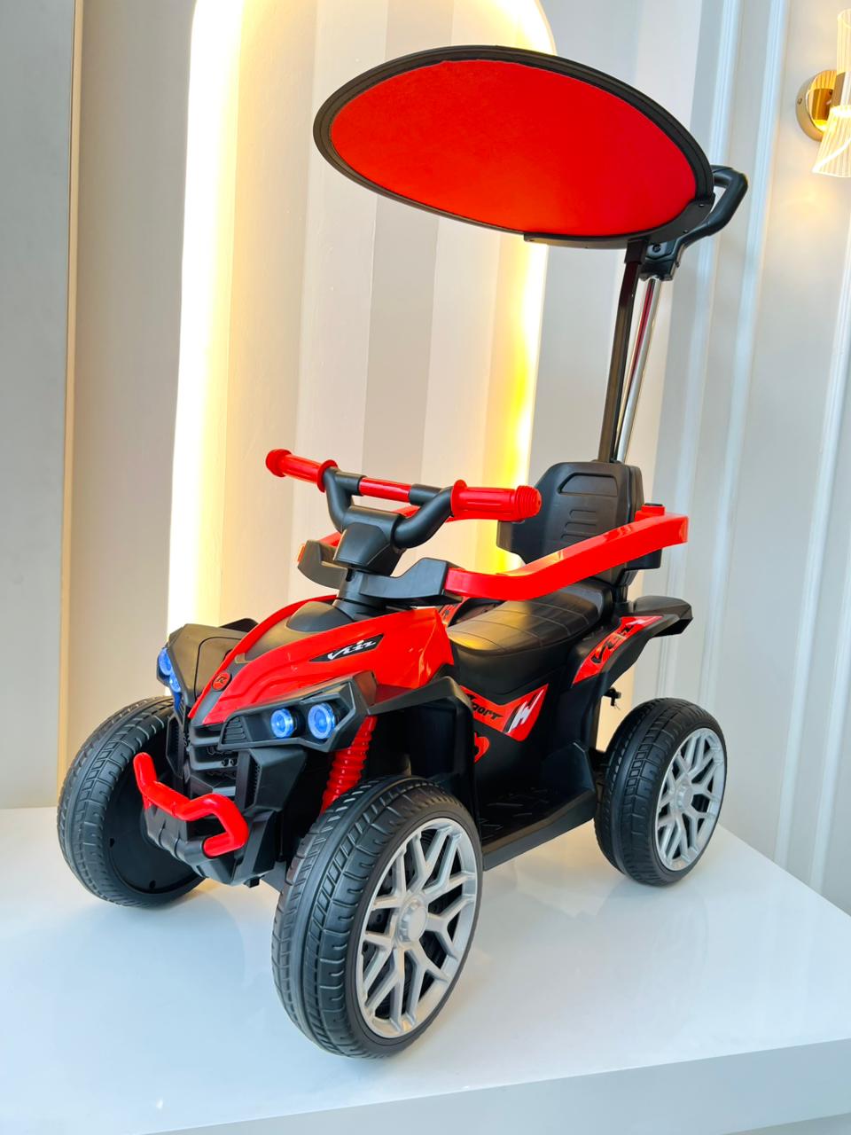 CUATRIMOTO ELÉCTRICA INFANTIL CON CONTROL REMOTO