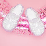 SANDALIAS IGOR STAR GLITTER TRANSPARENTE