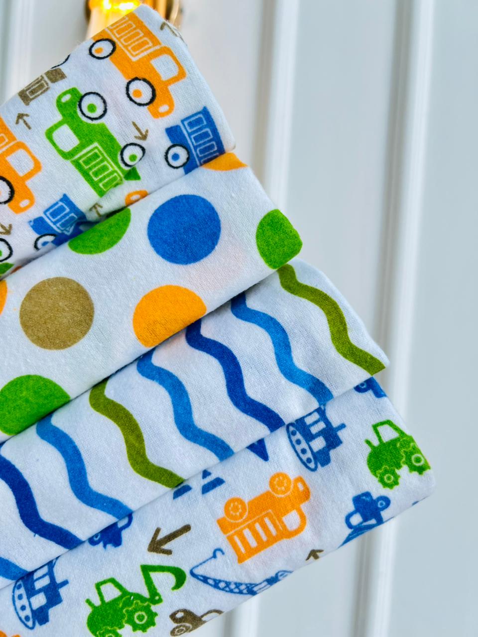 SET 4 MANTAS MUSELINAS - 100% ALGODON KOLACO