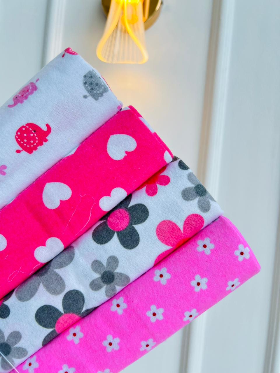 SET 4 MANTAS MUSELINAS -100% ALGODON KOLACO