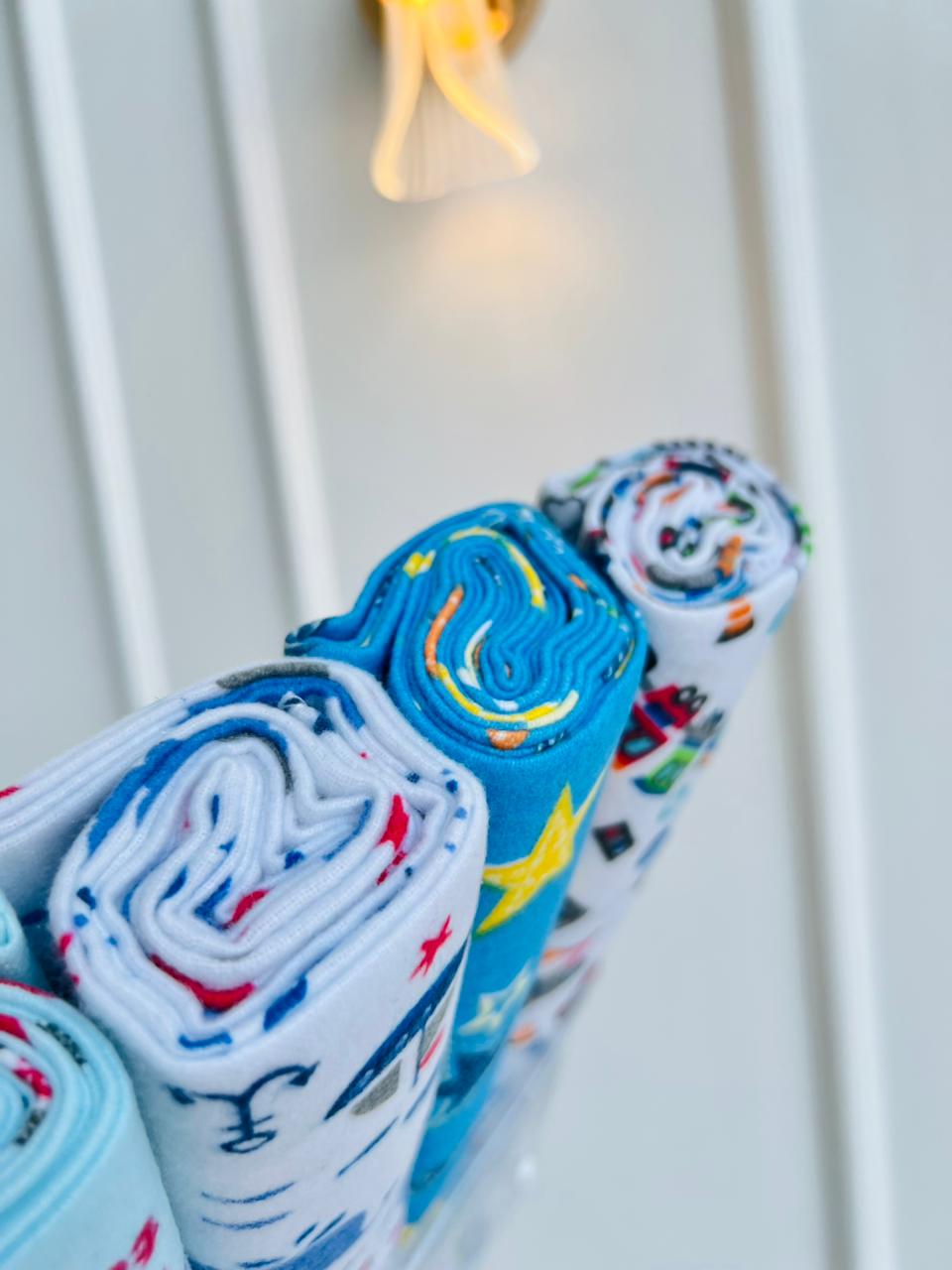 SET 4 MANTAS MUSELINAS - 100% ALGODON KOLACO