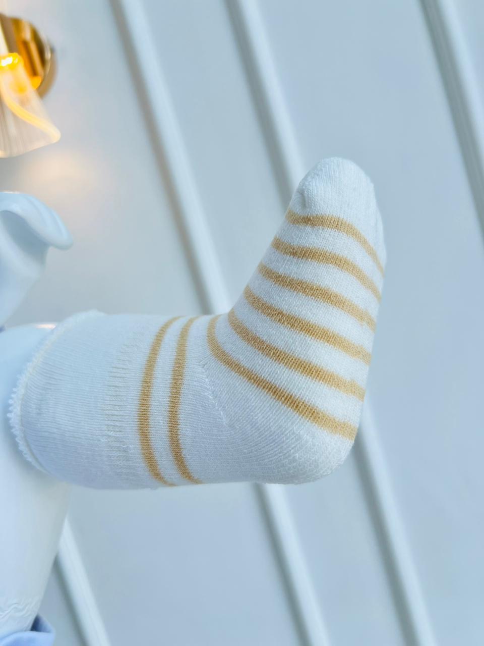 MEDIAS SUAVES PARA BEBE - DISEÑO RAYAS