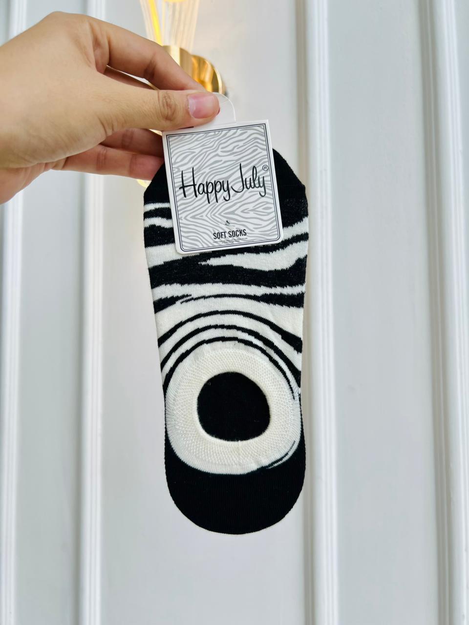 MEDIAS CORTAS PARA MUJER - DISEÑO ANIMAL PRINT