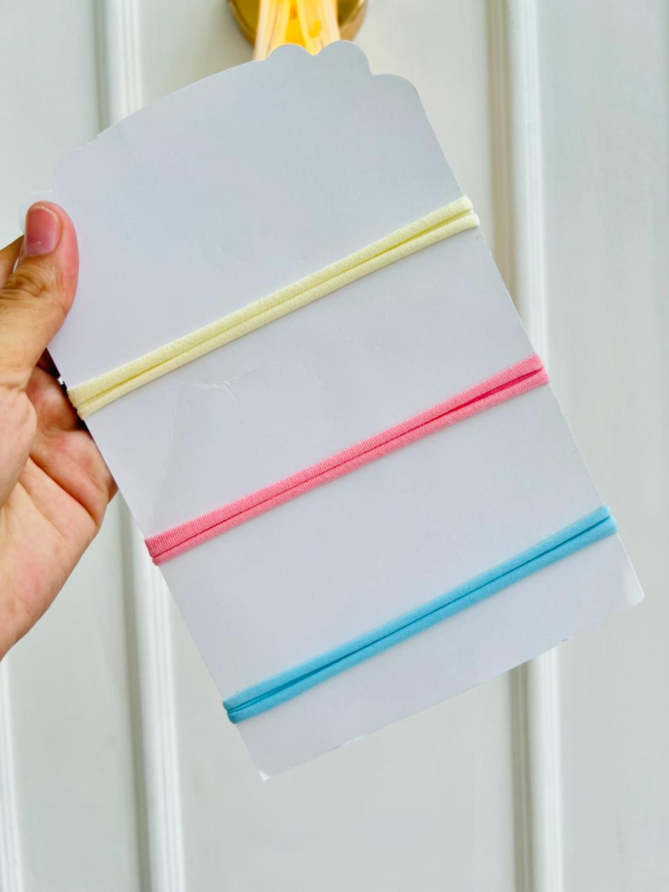 SET DE DIADEMAS PARA BEBÉ CON LAZO - MULTICOLOR