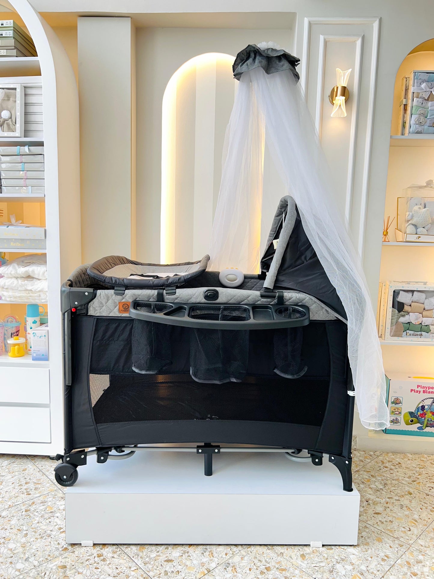 CUNA CORRAL COLECHO SILVER - MAXIBABY