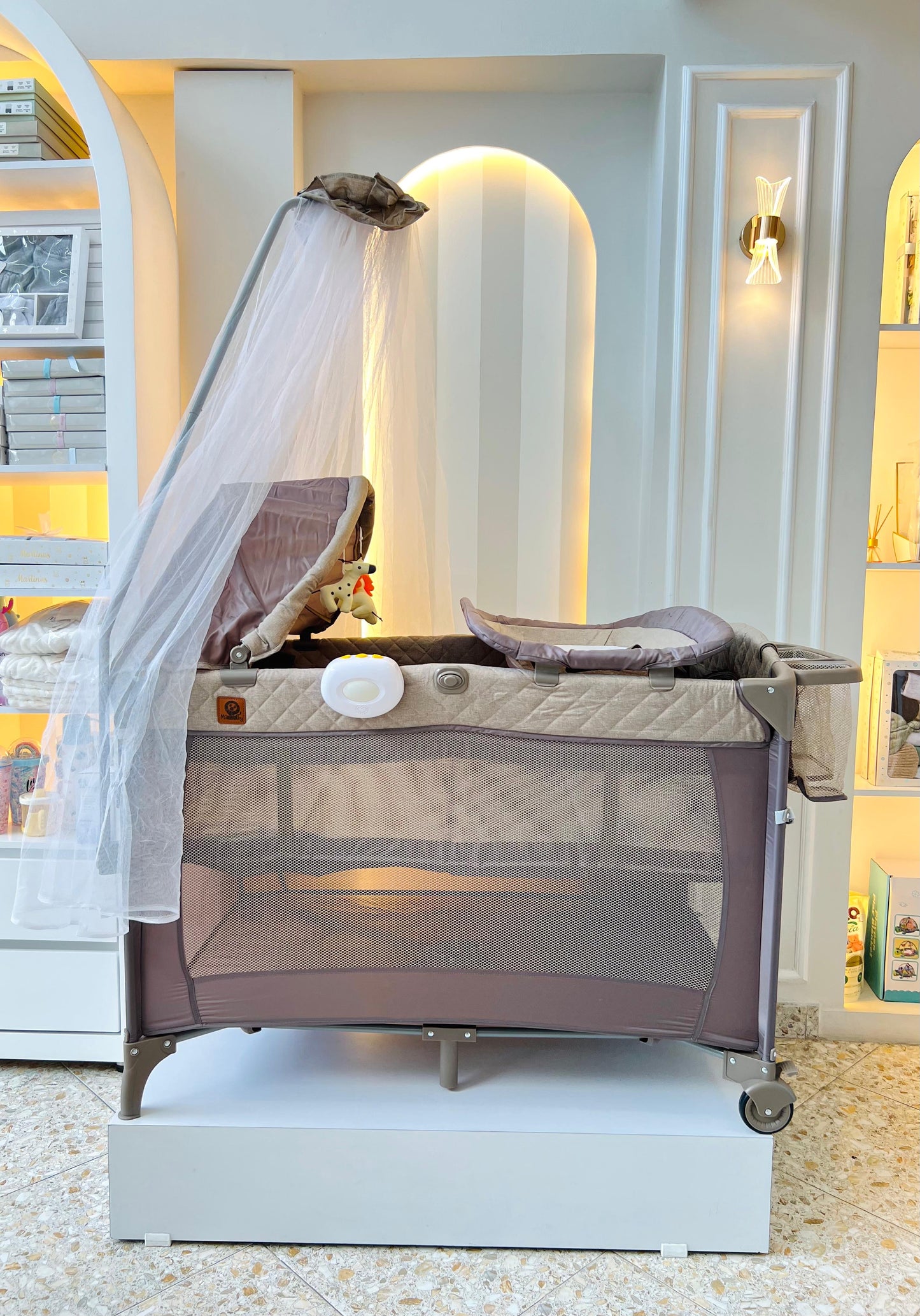 CUNA CORRAL COLECHO SILVER - MAXIBABY