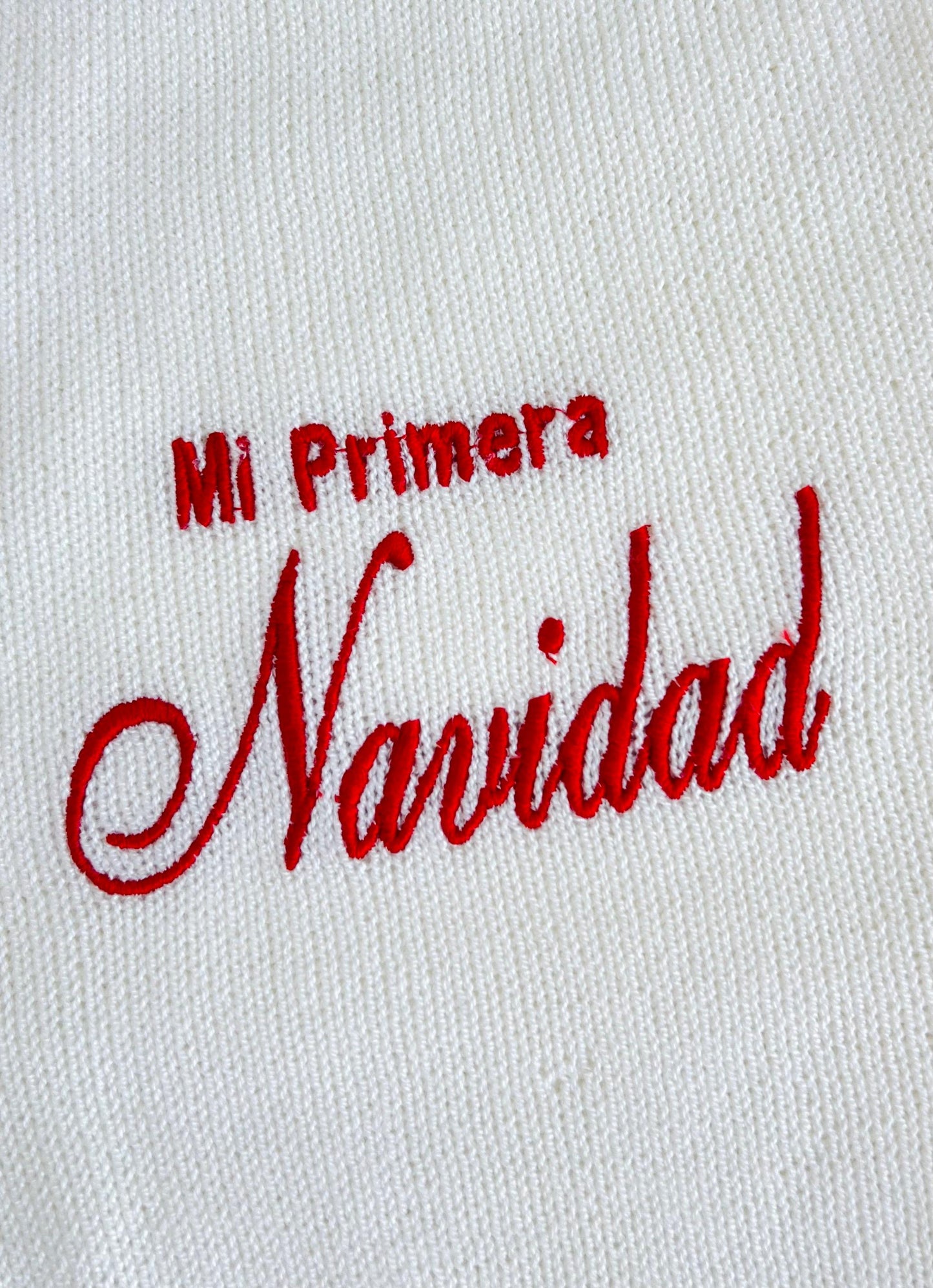 OVEROL TEJIDO “MI PRIMERA NAVIDAD”