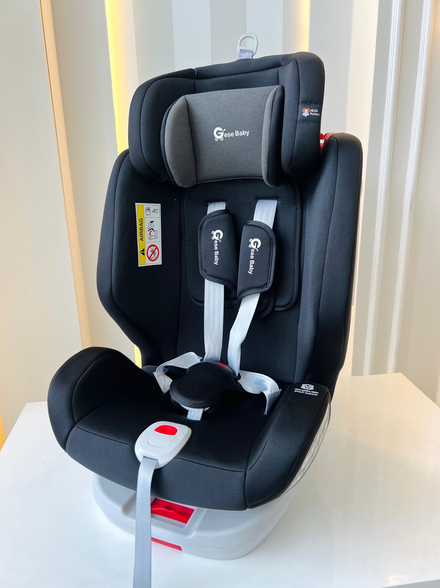 SILLA PARA CARRO CONVERTIBLE GESEBABY 360º ISOFIX