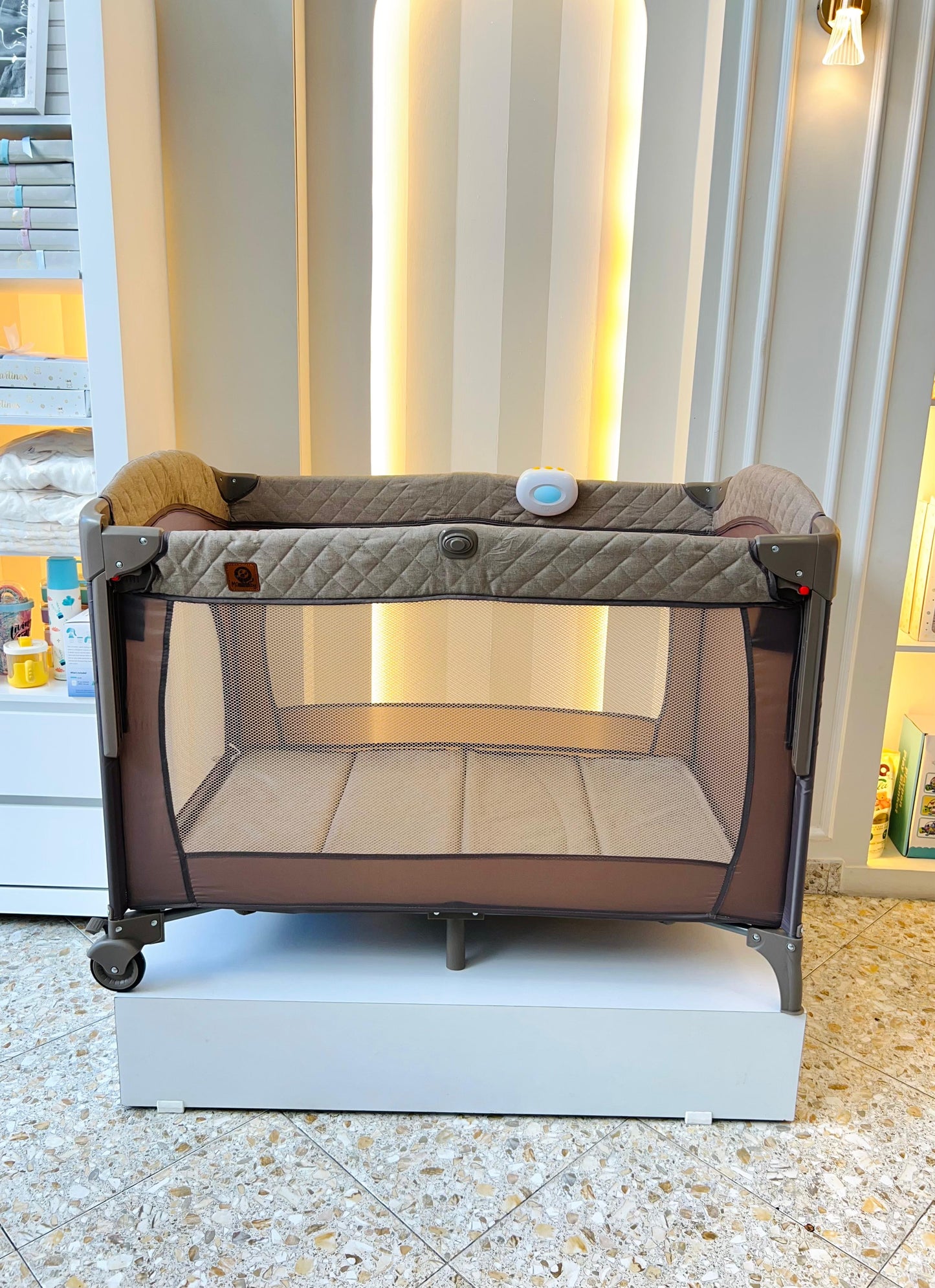 CUNA CORRAL COLECHO SILVER - MAXIBABY