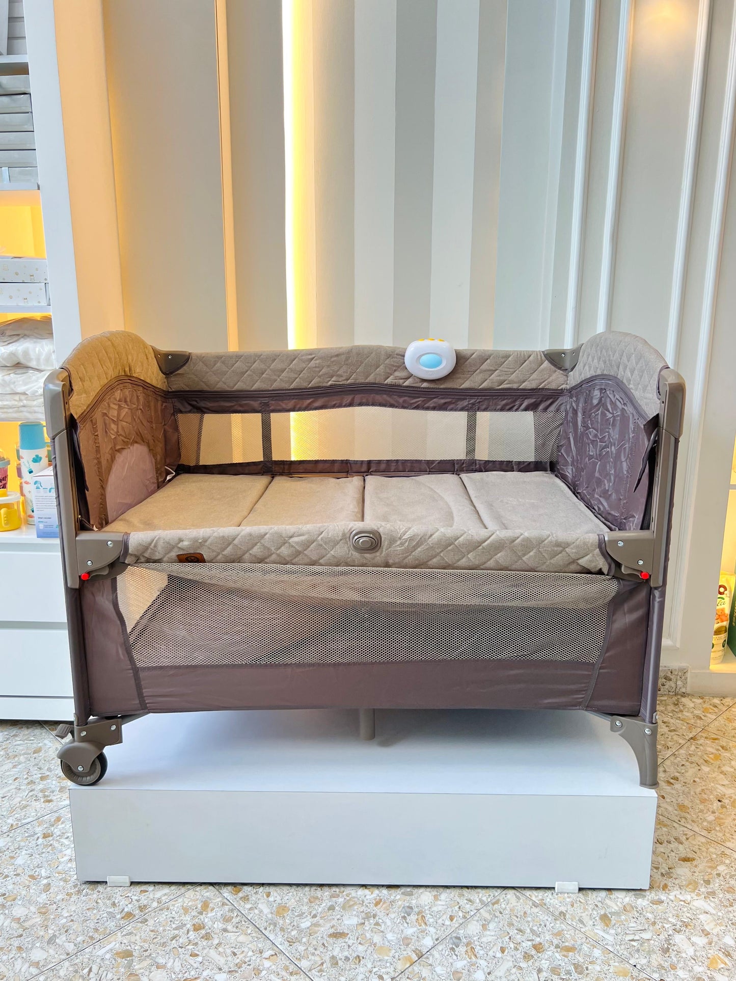 CUNA CORRAL COLECHO SILVER - MAXIBABY