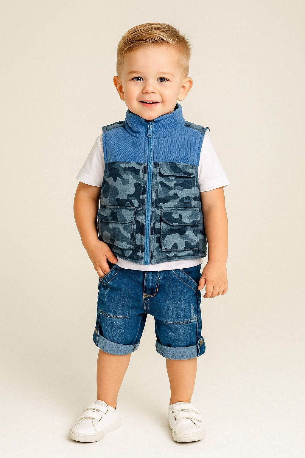 CONJUNTO 3 PIEZAS CHALECO EXPLORER