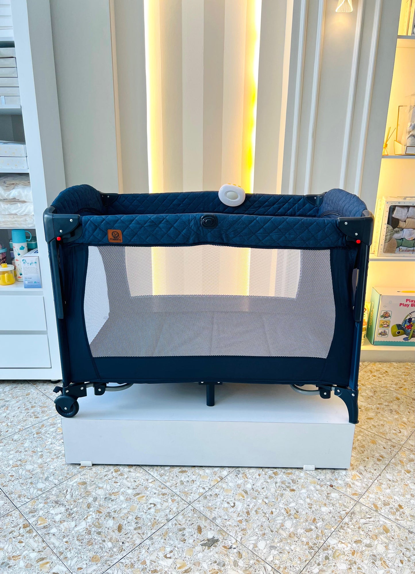 CUNA CORRAL COLECHO SILVER - MAXIBABY