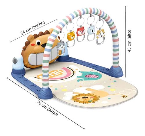 GIMNASIO MUSICAL BABY PEDAL PIANO