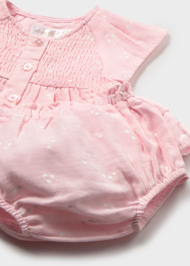 CONJUNTO CUBREPAΓAL Y BLUSA PARA RECIEN NACIDA