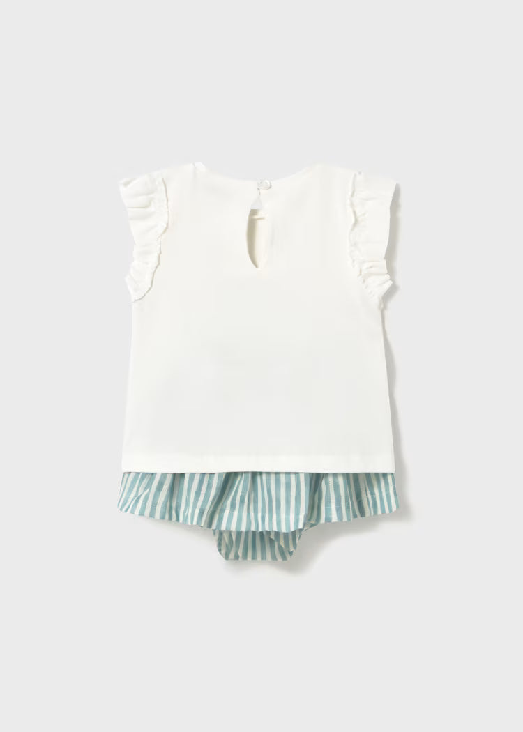 CONJUNTO FALDA Y CAMISETA MARIPOSA MAYORAL