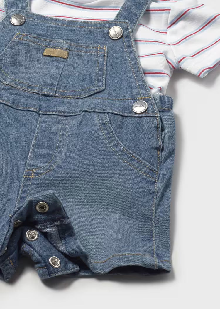 CONJUNTO PETO Y CAMISA RECIEN NACIDO
