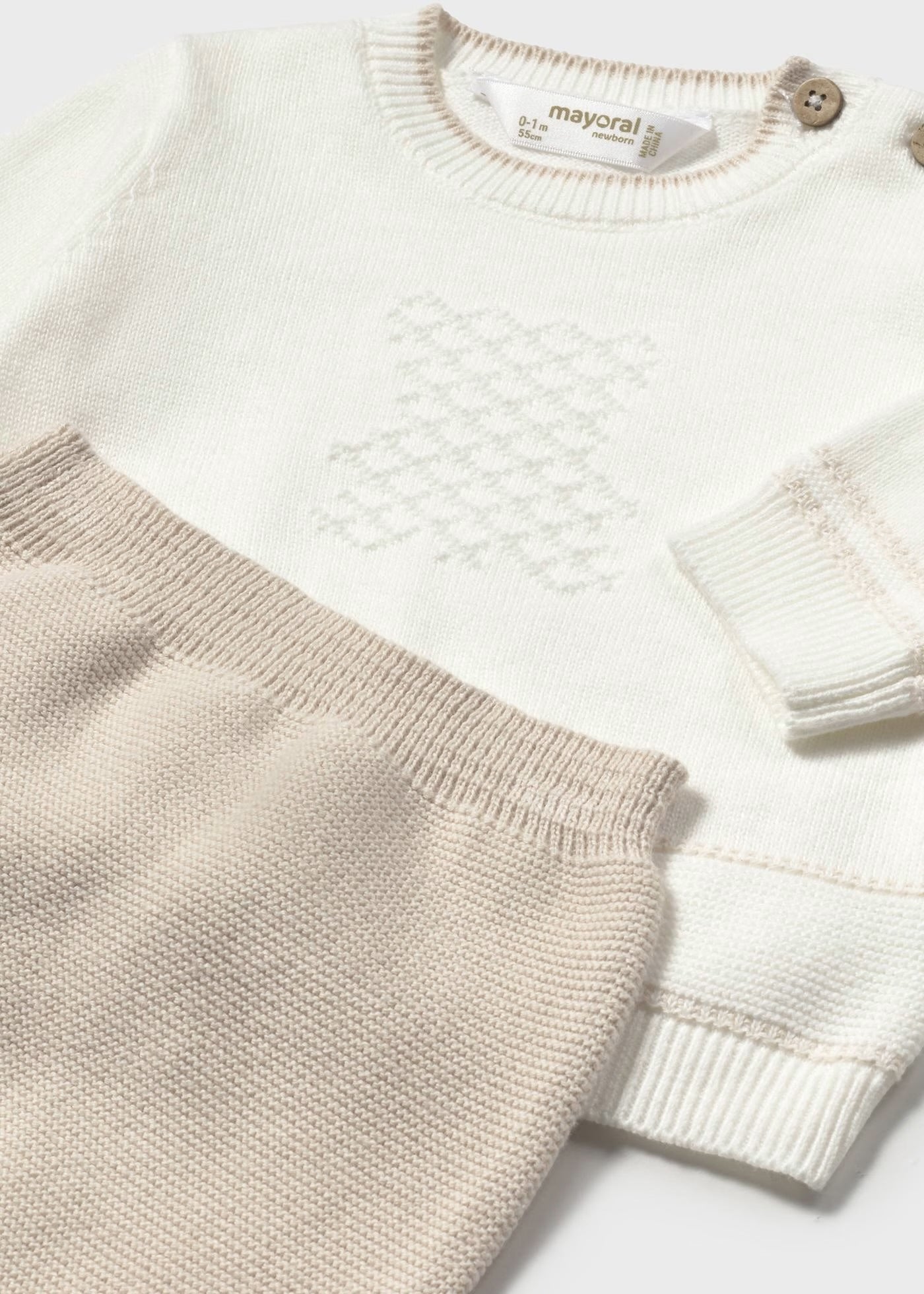 CONJUNTO POLAINA Y JERSEY TRICOT