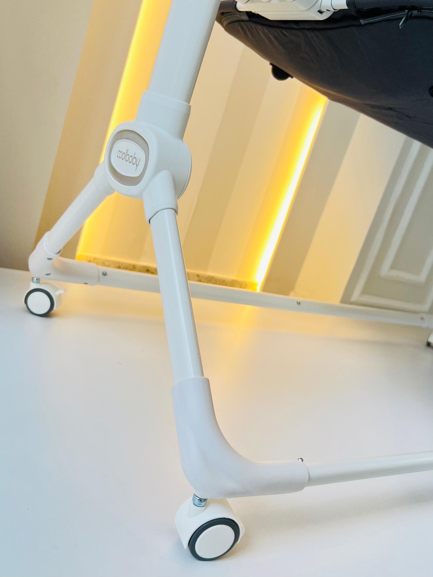 COLECHO ELÉCTRICO COOLBABY GRIS OSCURO