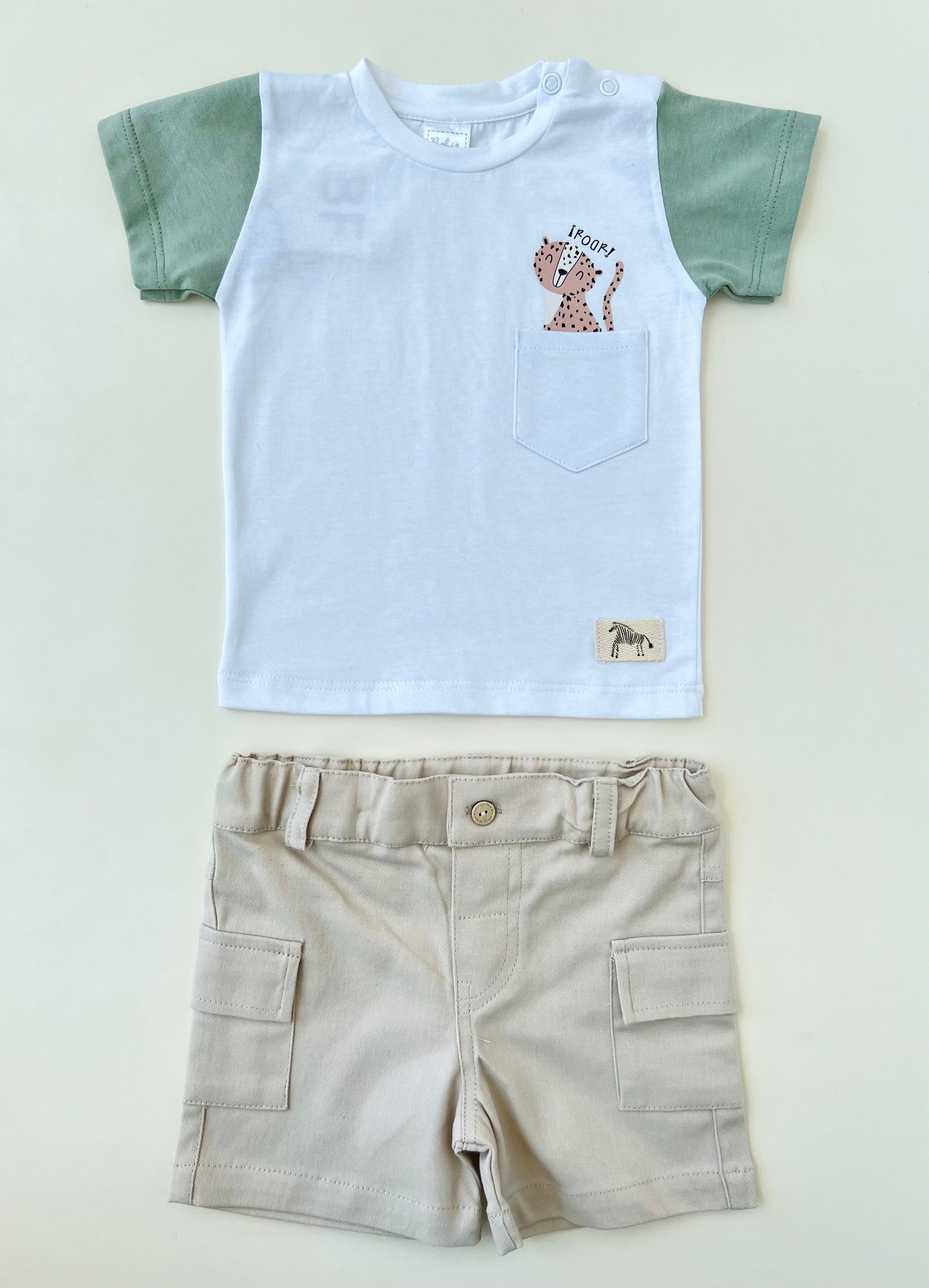 CONJUNTO SAFARI ROOR BEBÉ FELIZ