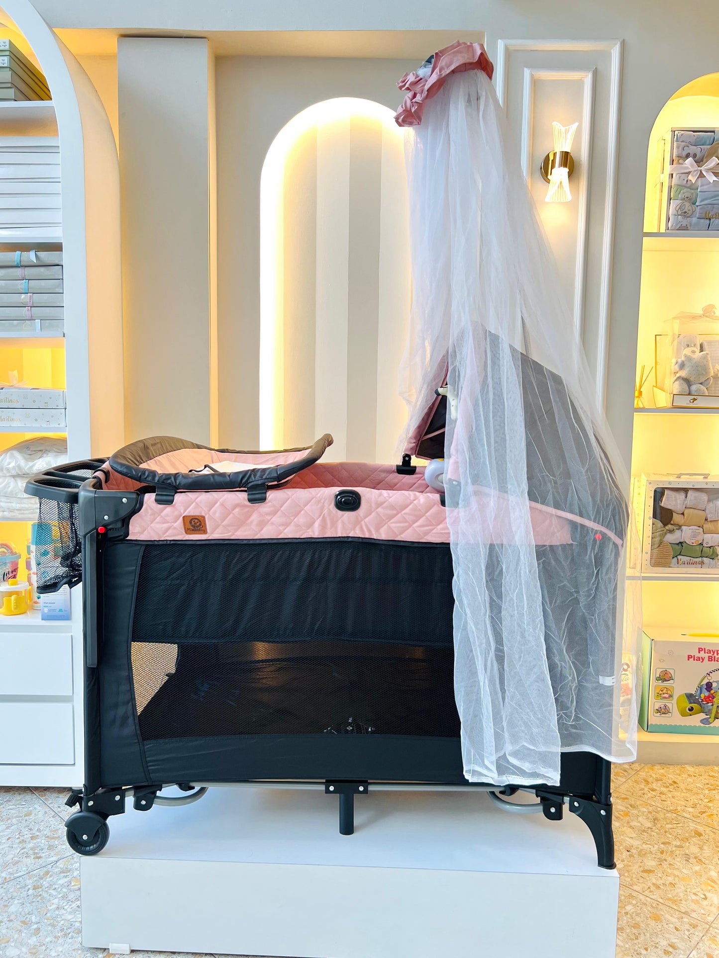 CUNA CORRAL COLECHO SILVER - MAXIBABY