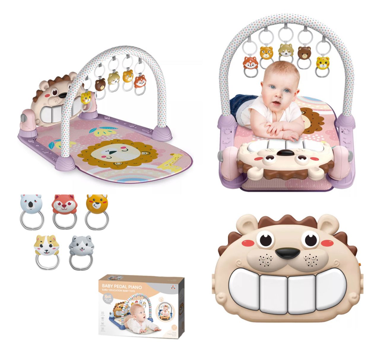 GIMNASIO MUSICAL BABY PEDAL PIANO