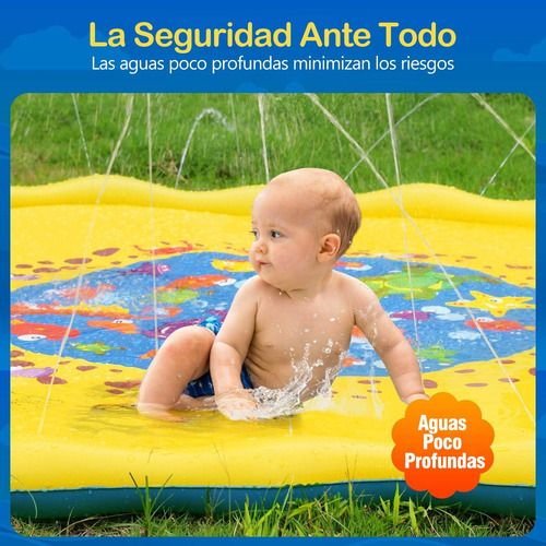 PISCINA TAPETE LANZA CHORROS