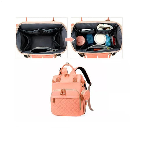 PAÑALERA MULTIFUNCIONAL CON MONEDERO