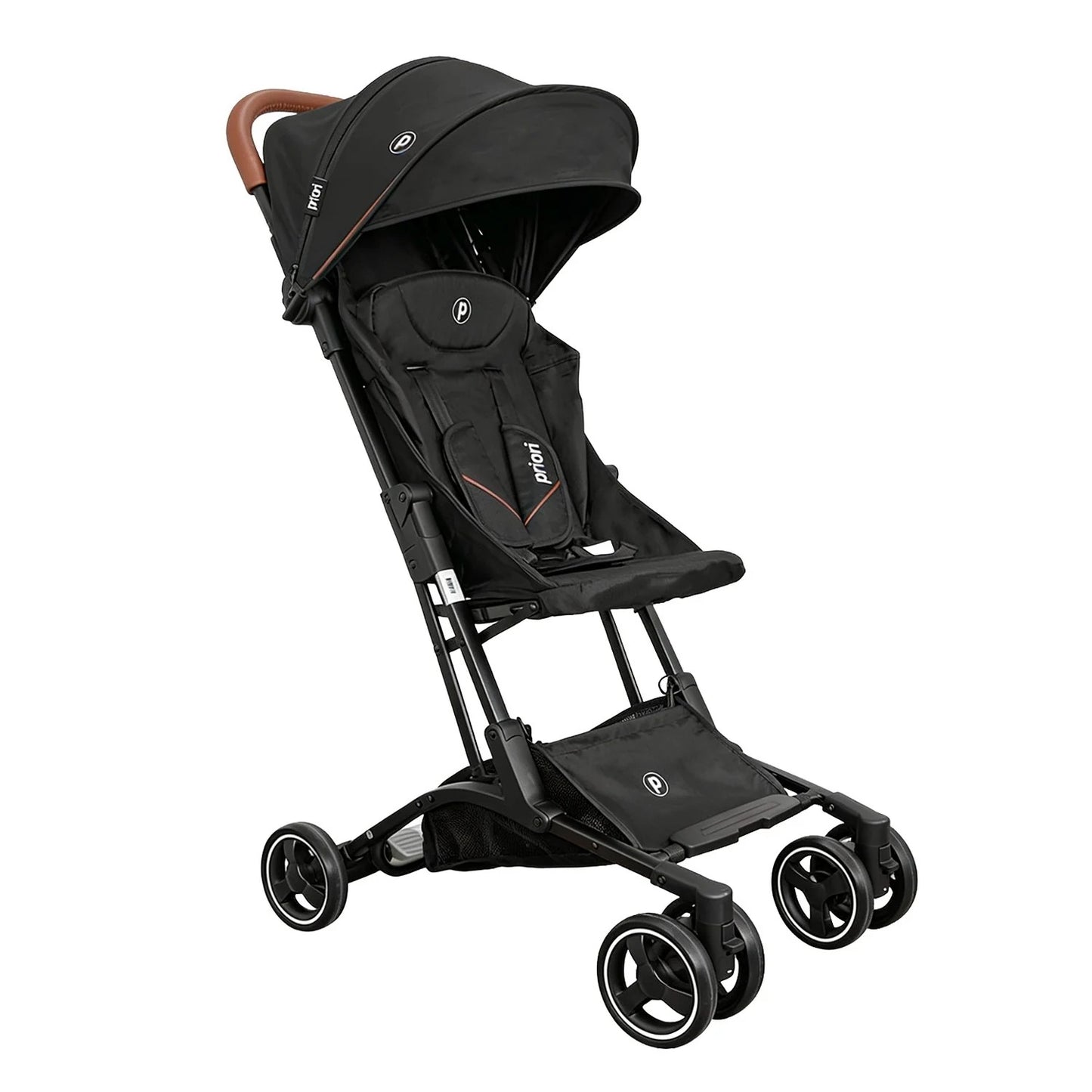 Coche Priori Clik Negro – Compacto y Ultraliviano 6 kg