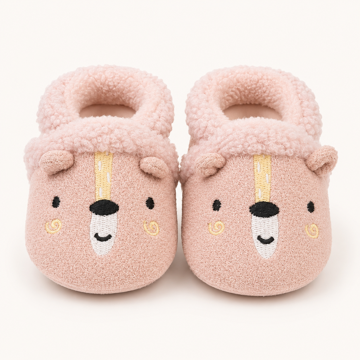 PANTUFLAS PARA BEBÉ - DISEÑO OSITO
