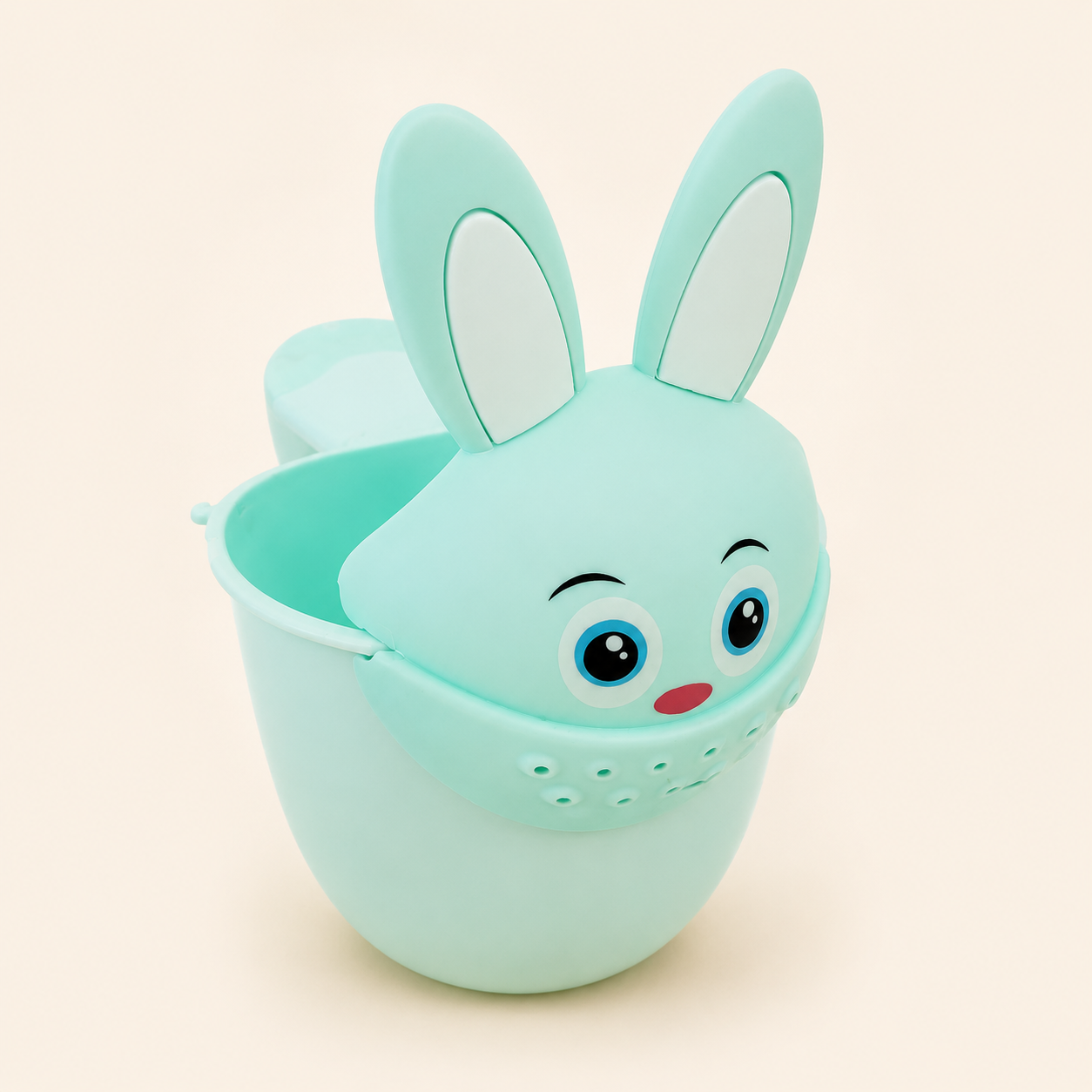 Taza Enjuagadora para Baño de Bebé – Diseño Conejito | Libre de BPA