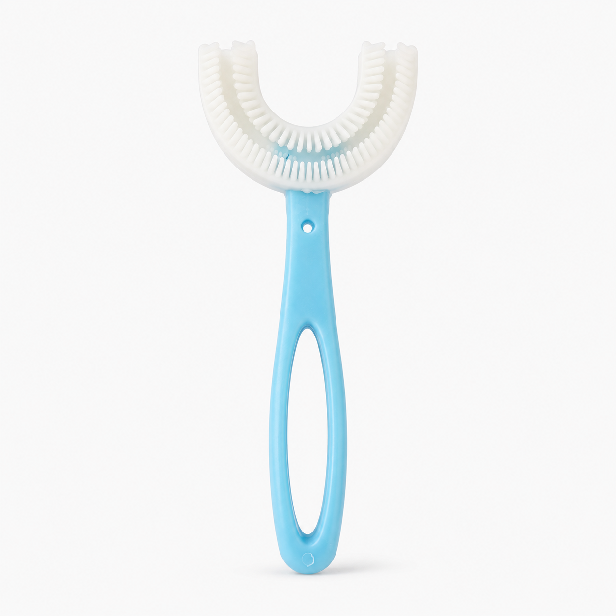 ⭕️CEPILLO DENTAL INFANTIL EN SILICONA - DISEÑO EN U 360°