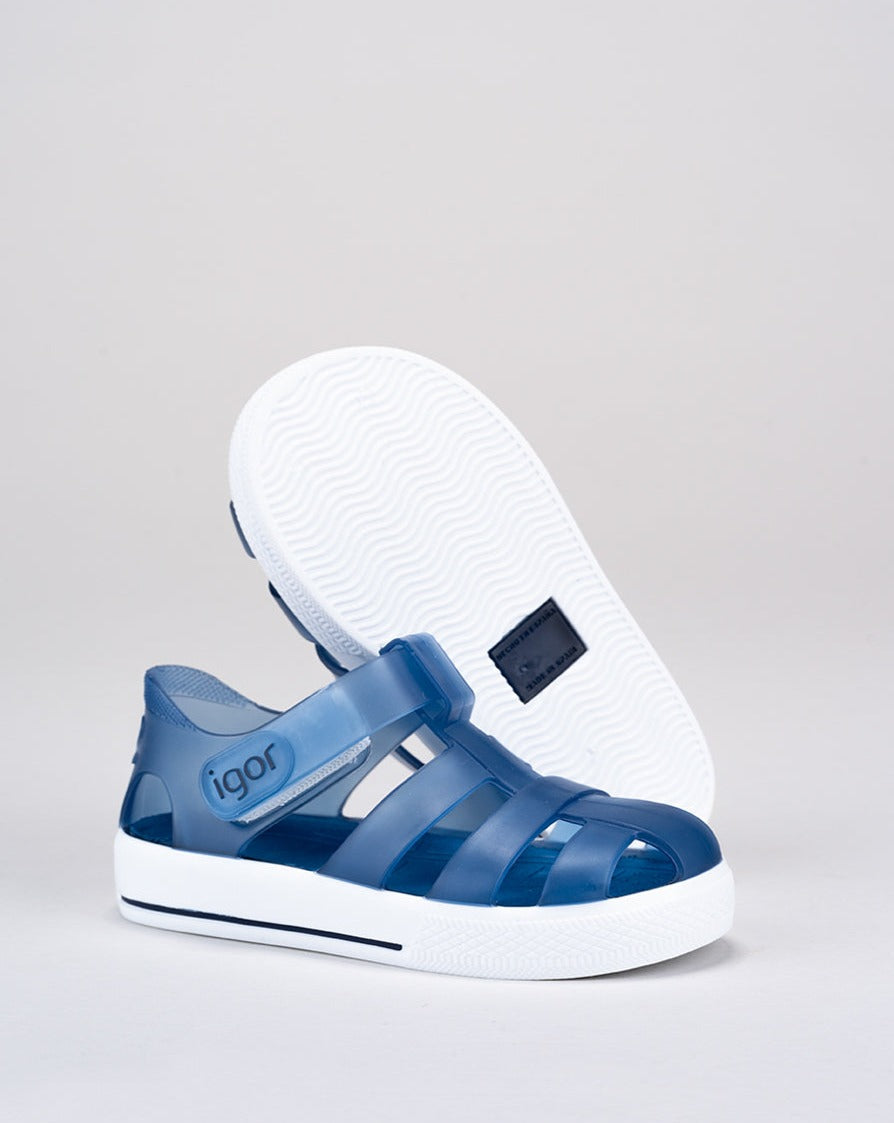 SANDALIAS IGOR STAR AZUL MARINO